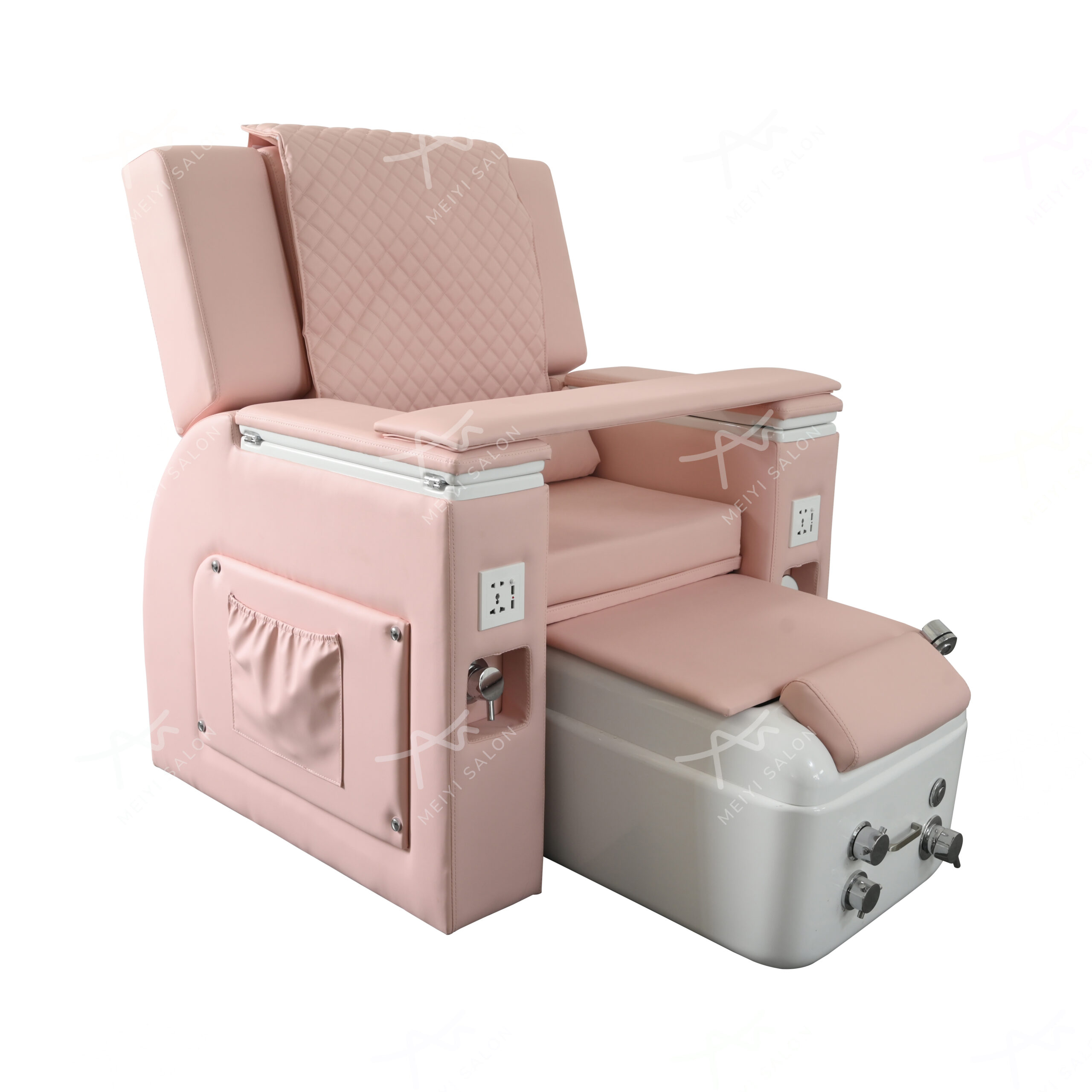 Pink pedicure chair 1