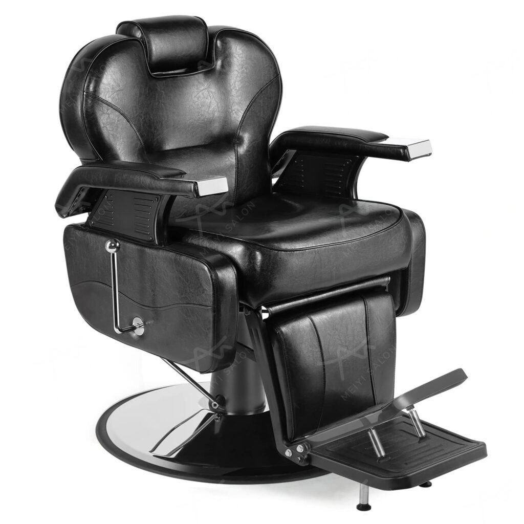 PU leather barber chair 4