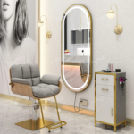 Gold salon furniture package 6