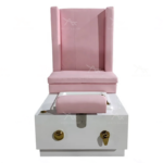 Pedicure Chair With Bowl And Stools 3