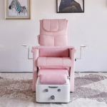 Pink Manicure And Pedicure Chair 4