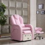 Pink Massage Pedicure Chair 5
